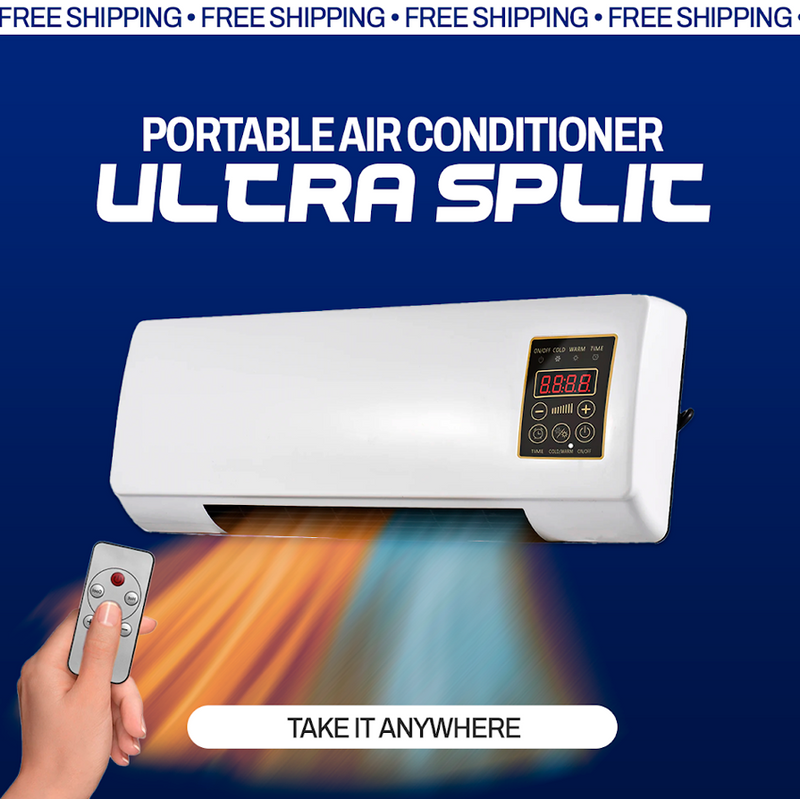 Ultra Split Portable Air Conditioner [ULTRA POWERFUL]